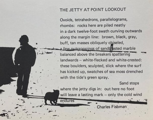 "The Jetty at Point Lookout" [Postcard]