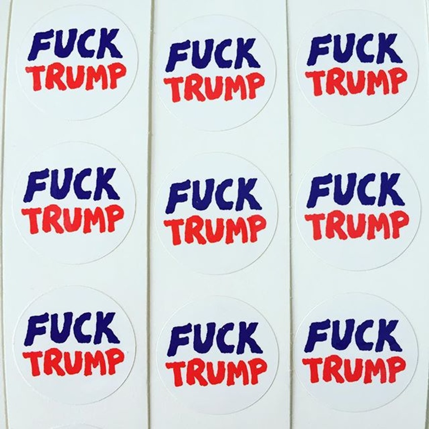 FUCK TRUMP Stickers thumbnail 3