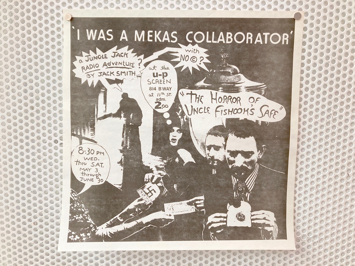 I was a Mekas Collaborator: A Jungle Jack Radio Adventure? By Jack Smith [Poster]