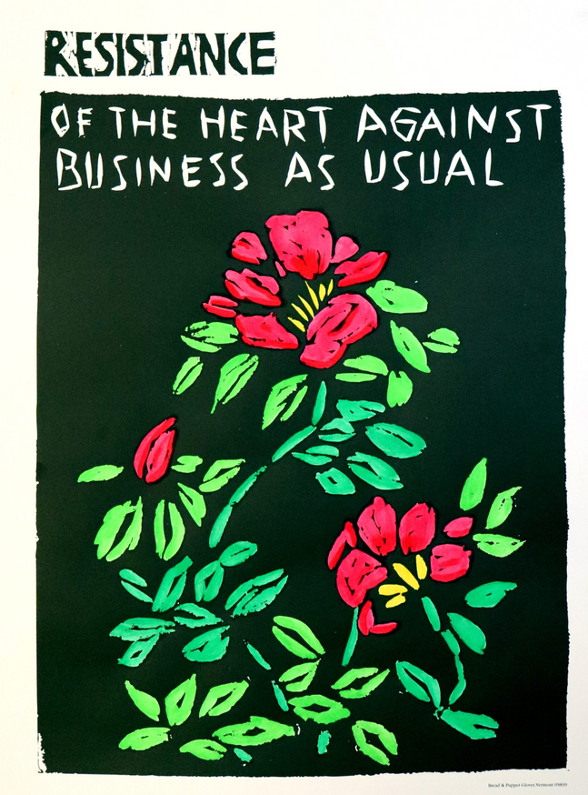 Resistance of the Heart Against Business as Usual