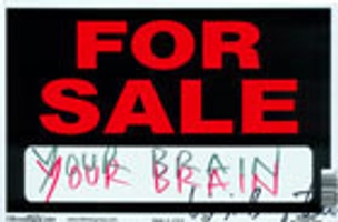 For Sale : Your Brain
