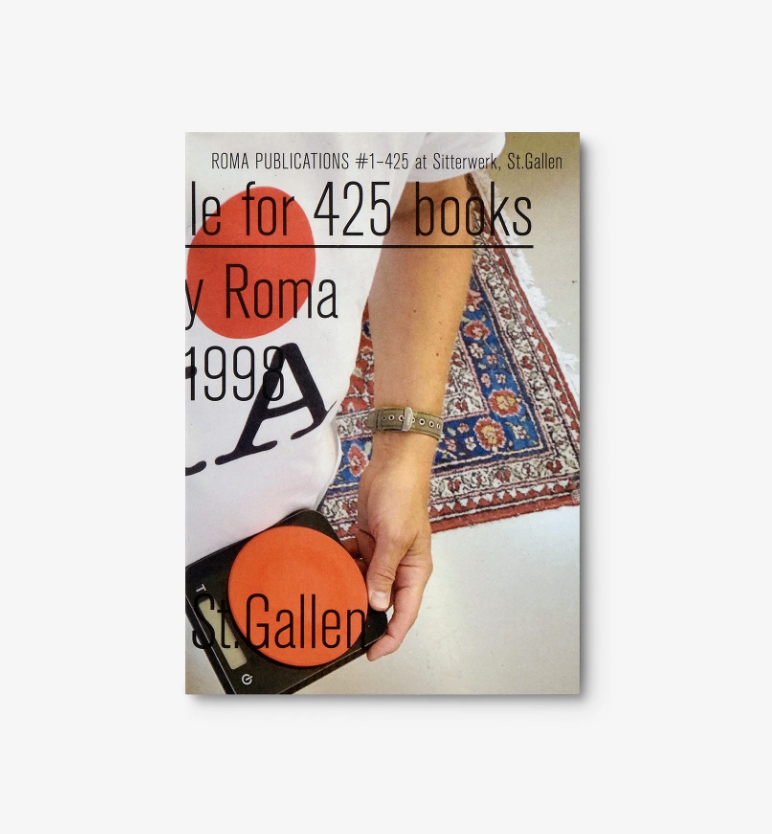 ROMA Publications #1–425 at Sitterwerk, St.Gallen