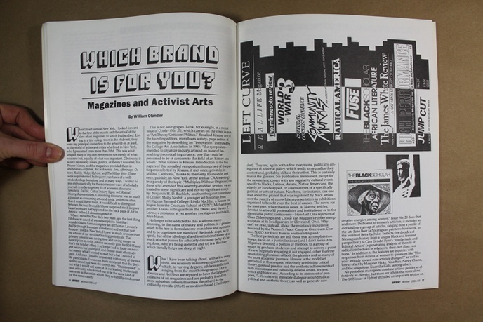 Upfront : A Publication of Political Art Documentation / Distribution thumbnail 2