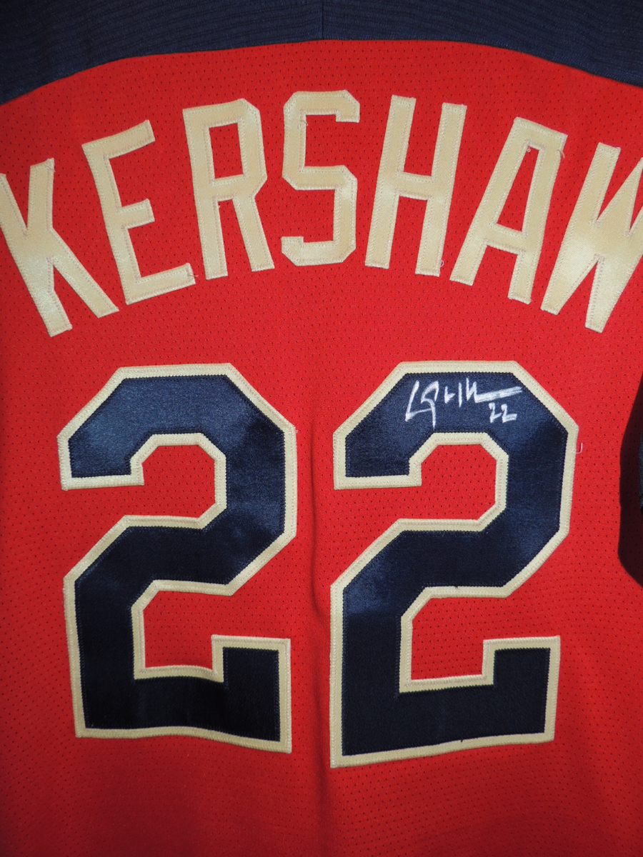 Clayton Kershaw 2022 Major League Baseball All-Star Game Autographed Jersey