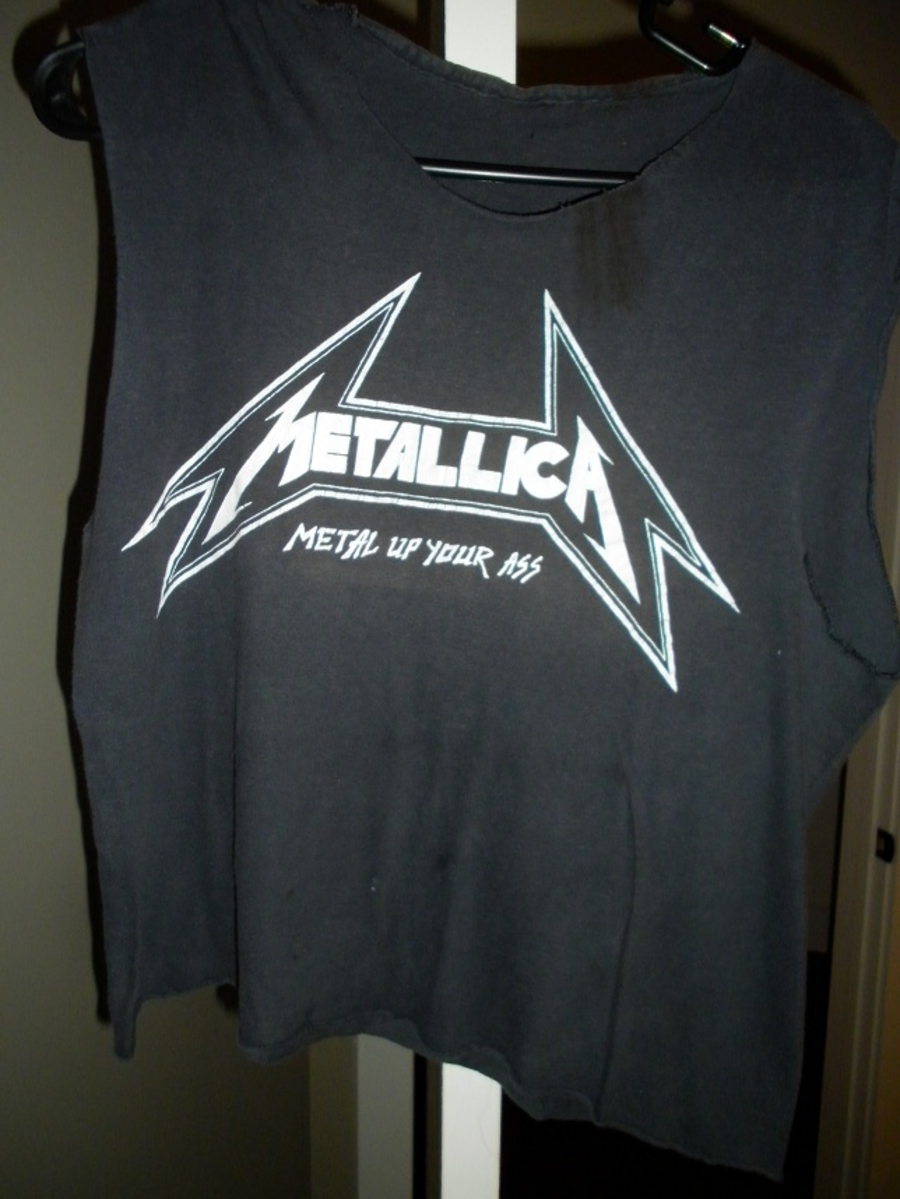 metallica metal up your shirt