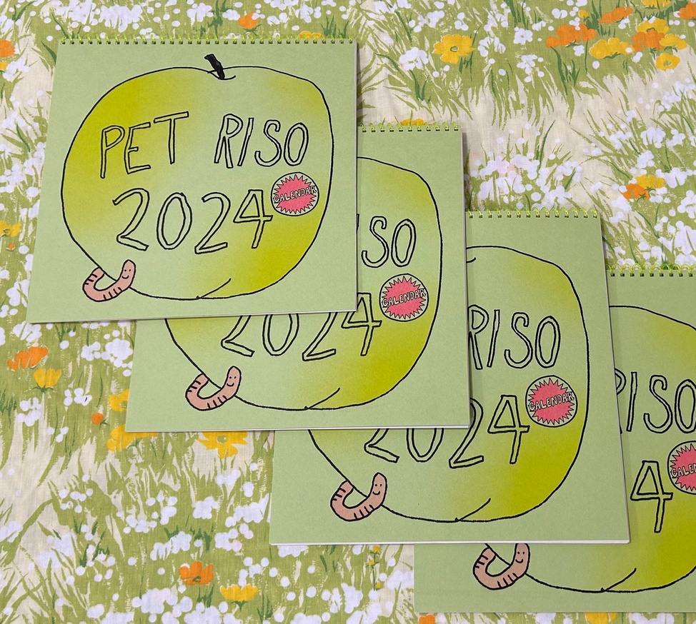 Pet Riso Studio 2024 Calendar thumbnail 3