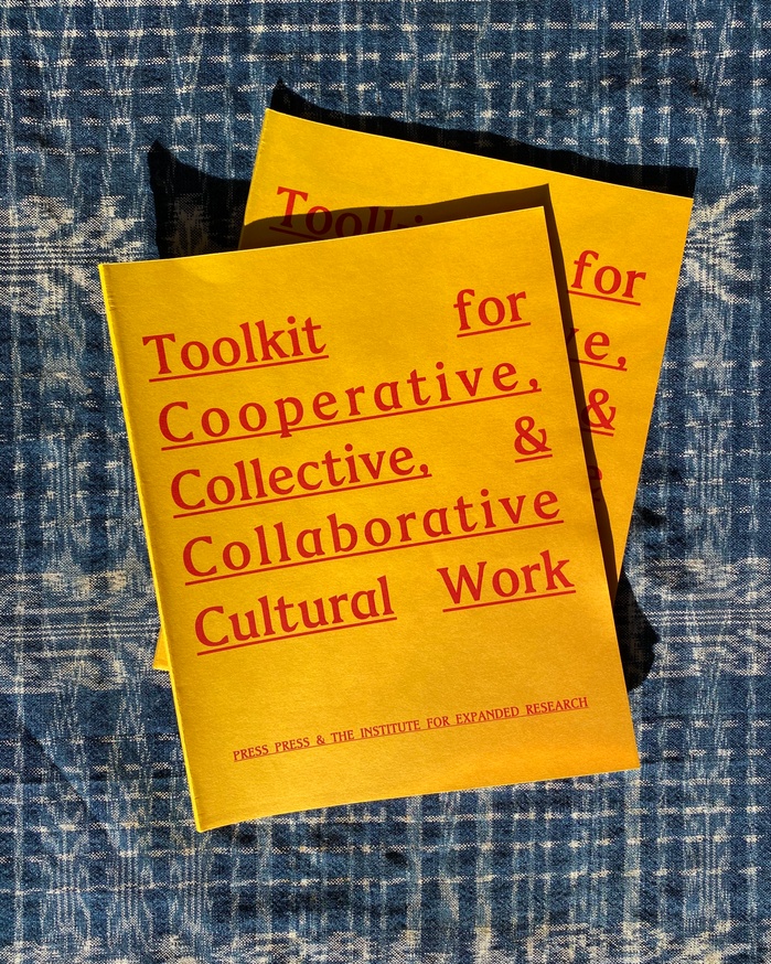 Toolkit for Cooperative, Collective, & Collaborative Cultural Work