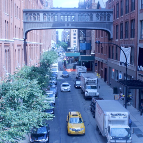 View over The Highline....