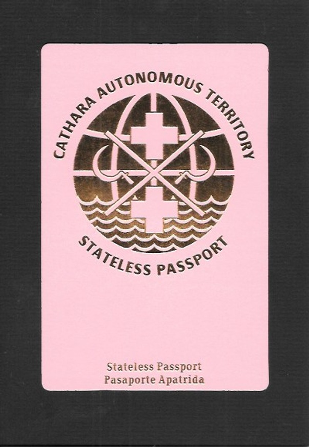 Cathara Autonomous Territory Stateless Passport (English)