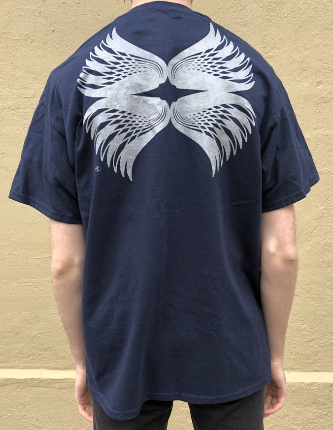 Fred Martinez T-Shirt in Navy [Large] thumbnail 2