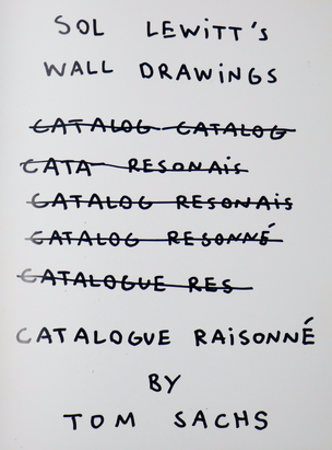 Sol Lewitt's Wall Drawings Catalogue Raisonné
