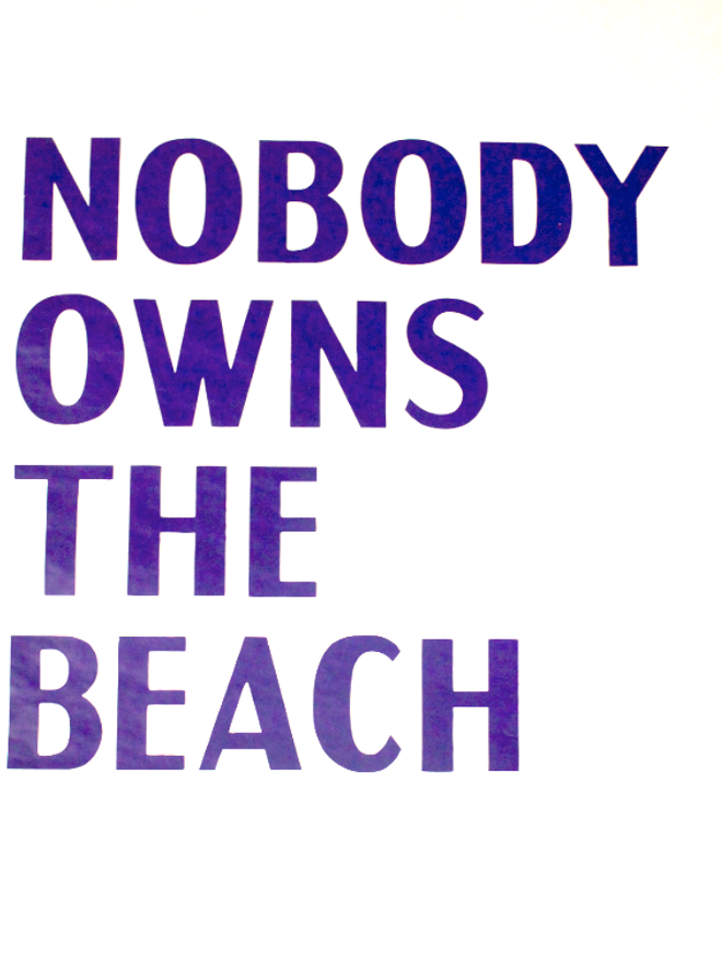 NOBODY OWNS THE BEACH Poster thumbnail 2