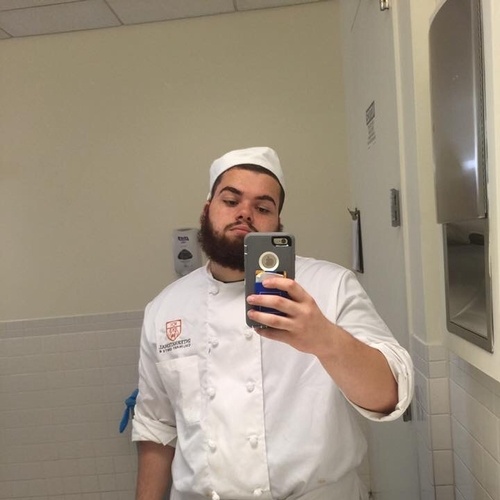 Me in my chef outfit 