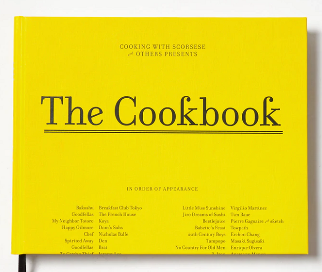 Cooking with Scorsese: The Cookbook