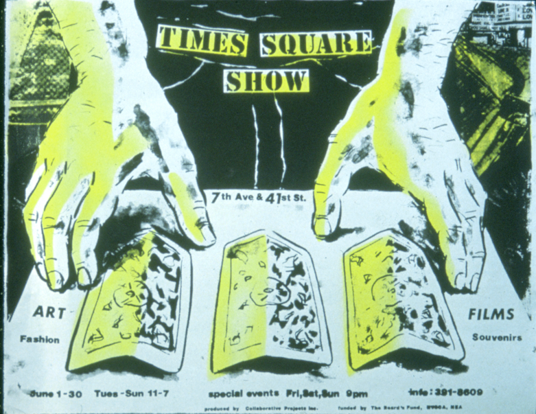 Times Square Show Poster