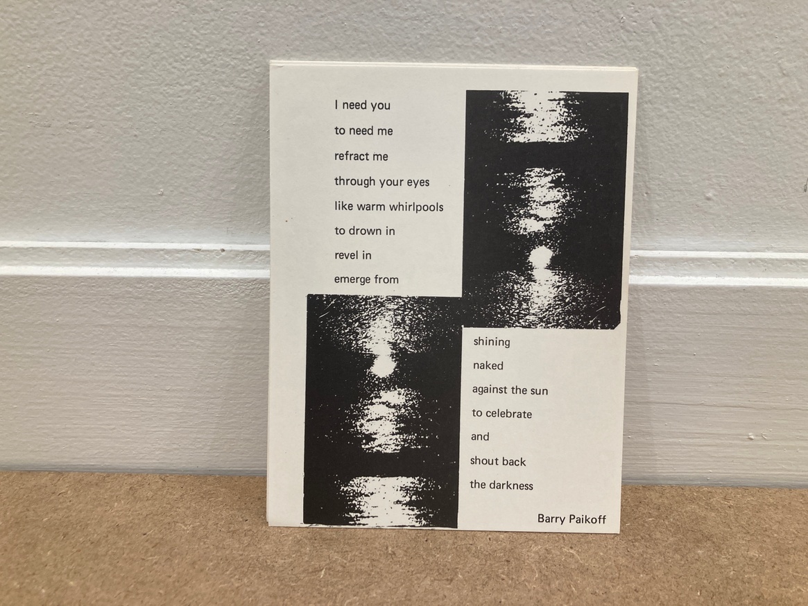 Pleasure Dome Press / Long Island Poetry Collective [Set of 7 Postcards] thumbnail 4