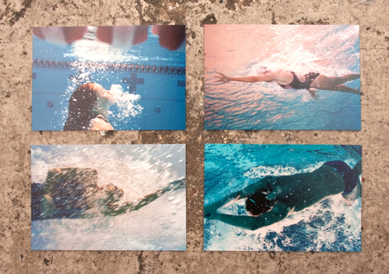 Olympic Swimmers Postcard Set thumbnail 4