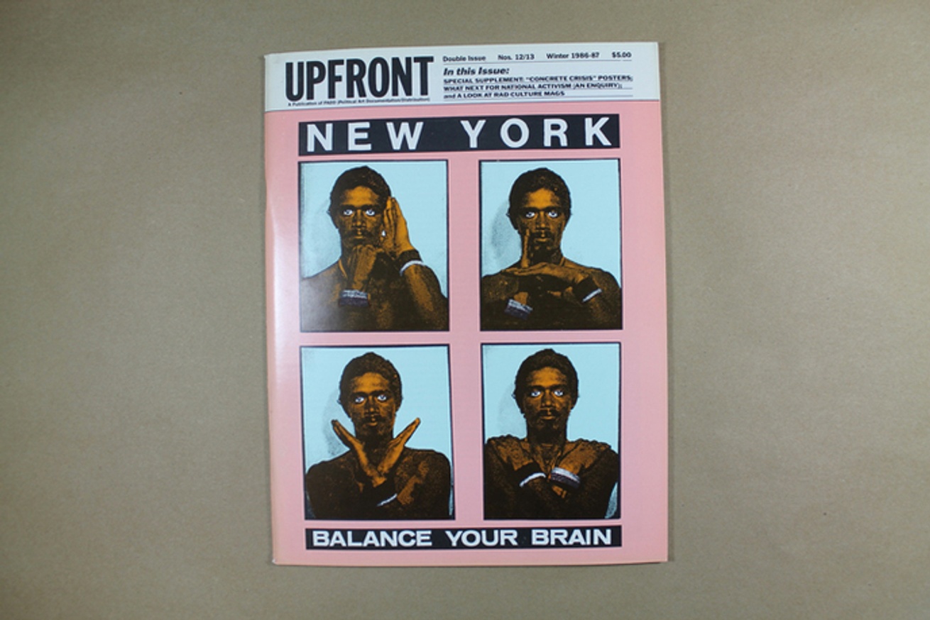 Upfront : A Publication of Political Art Documentation / Distribution
