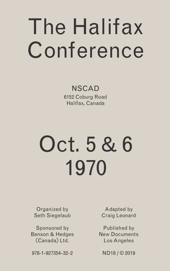 Halifax Conference