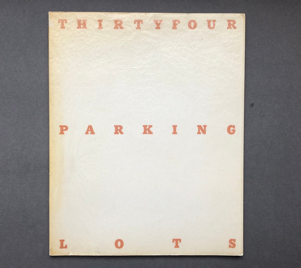 Thirtyfour Parking Lots in Los Angeles [First Edition] thumbnail 3