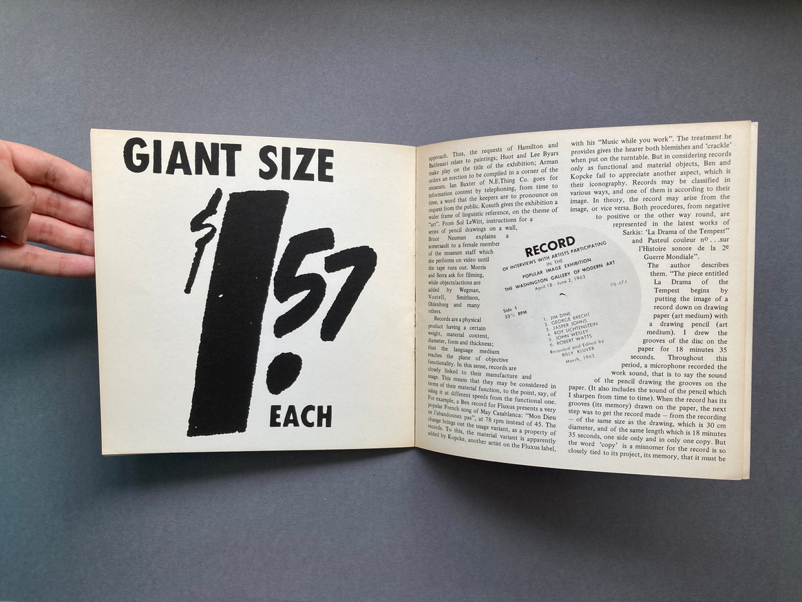 The Record as Artwork 1959-1973 thumbnail 5