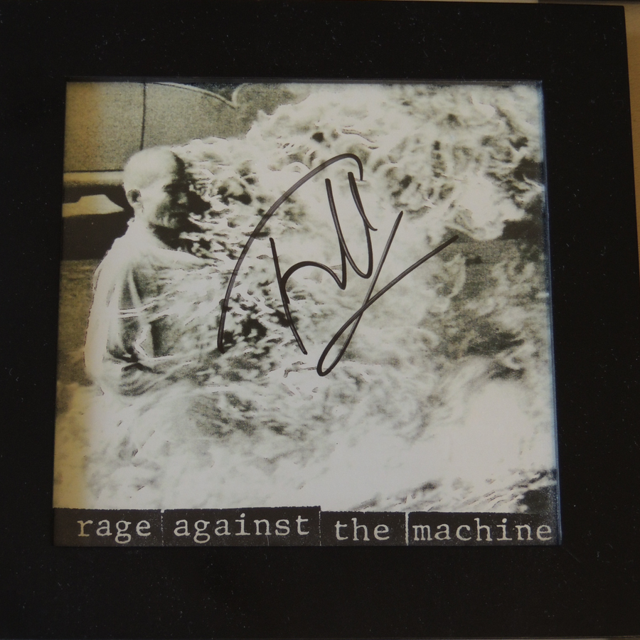 Rage-against-the-machine-autographed-cd-tom-morello | Collectionzz