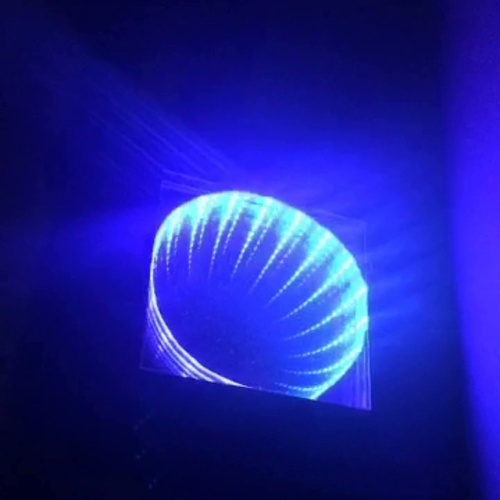 One of the main colors used in my Infinity Led Table I created. Way more colors and patterns were used thanks to the Arduino and code I have uploaded! Sadly, it only allows me to post pictures. 
