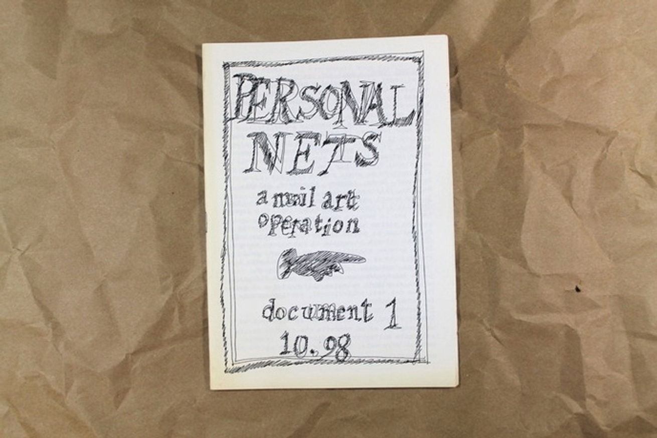 Personal Nets : A Mail Art Operation, Document 1, 10.98