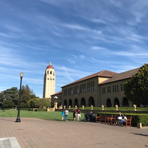 The Stanford campus