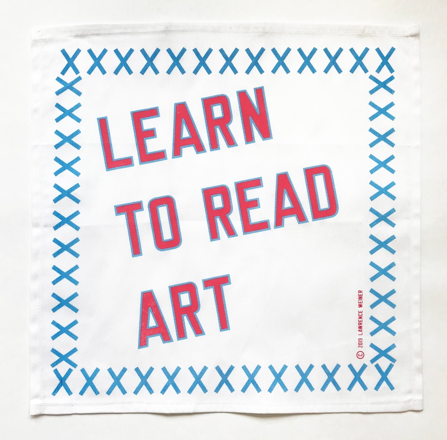 LEARN TO READ ART, 2019 [Signed]