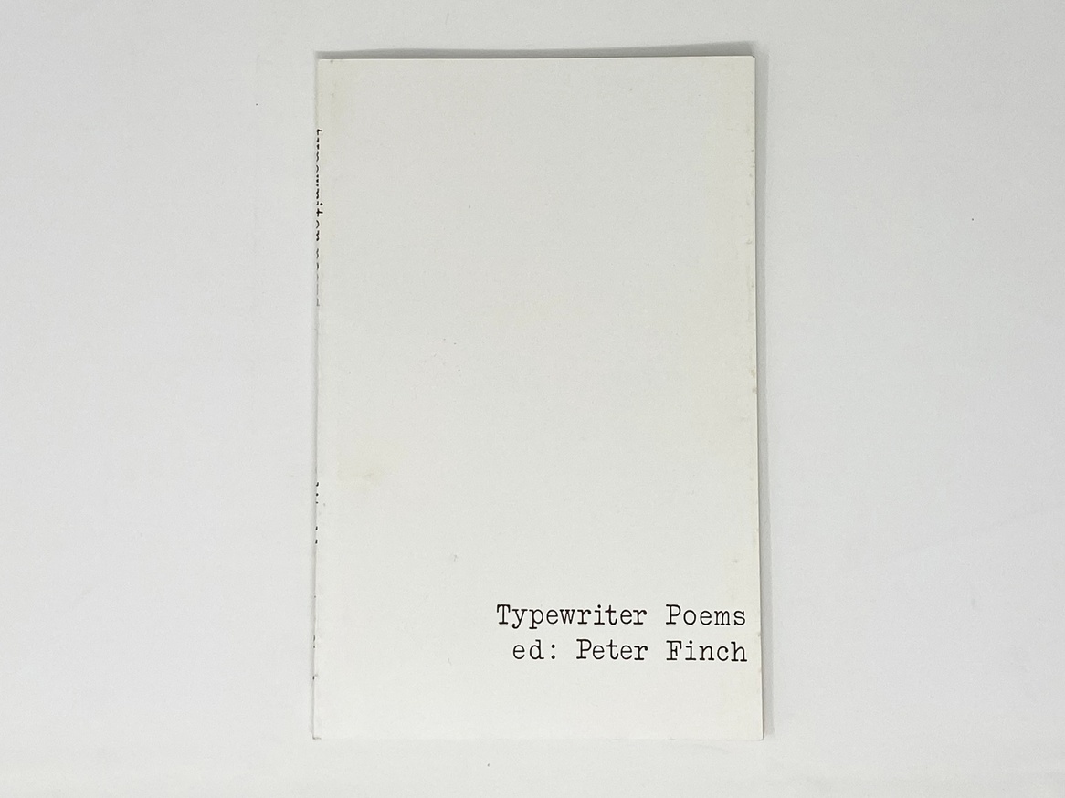 Typewriter Poems