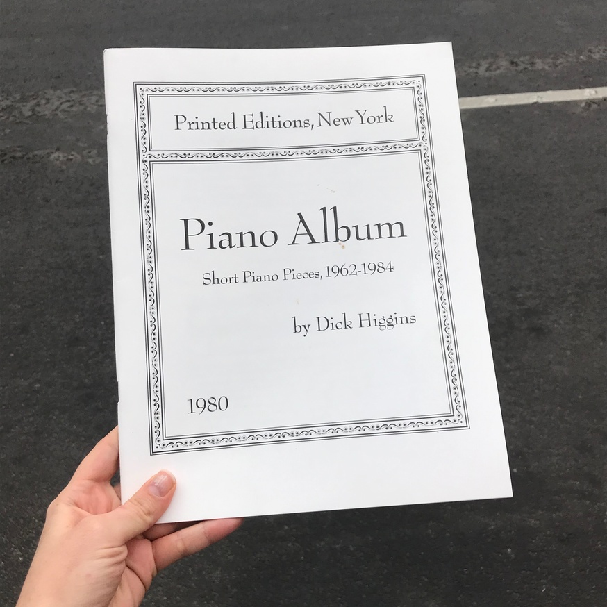 Piano Album: Short Piano Pieces,1962-1984