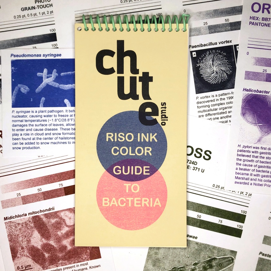 The Chute Riso Ink Color Guide to Bacteria
