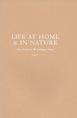 Life at Home & In Nature, Catalogue 7 : A Catalogue of Books and Manuscripts on Domestic and Rural Affairs, Cookery, Gardening, and Health 1540-1911