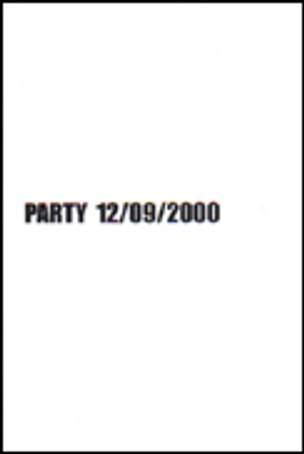 Party 12/09/2000