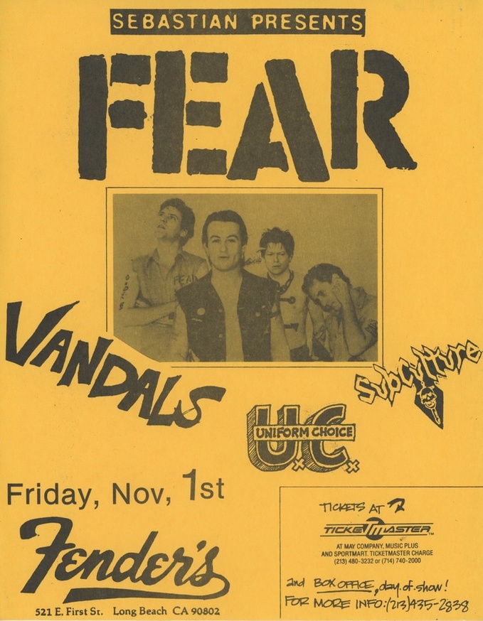 Fear, The Vandals, Uniform Choice thumbnail 2