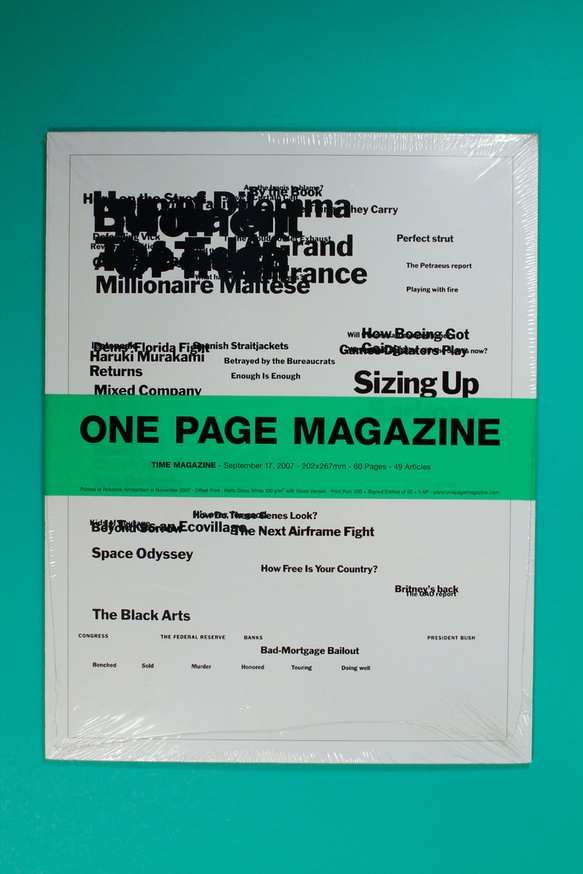 One Page Magazine