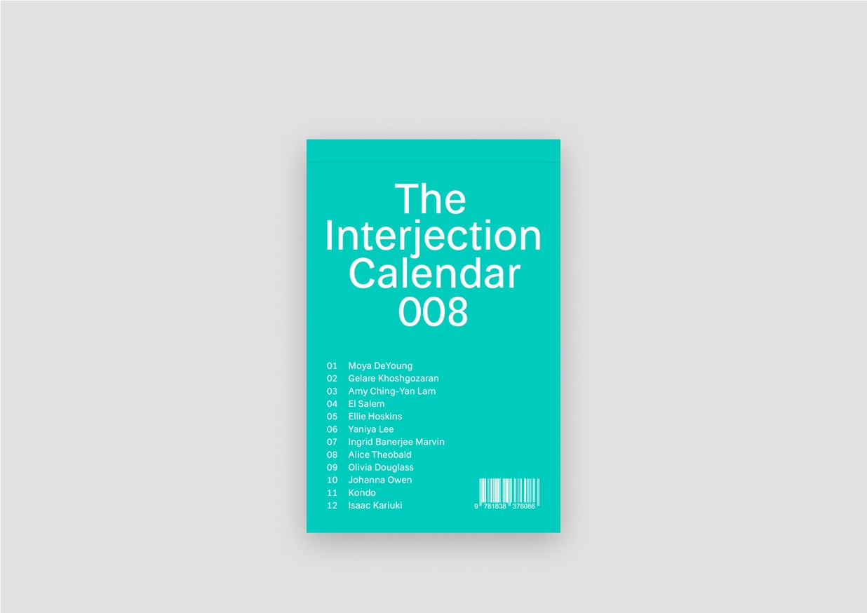 The Interjection Calendar 008