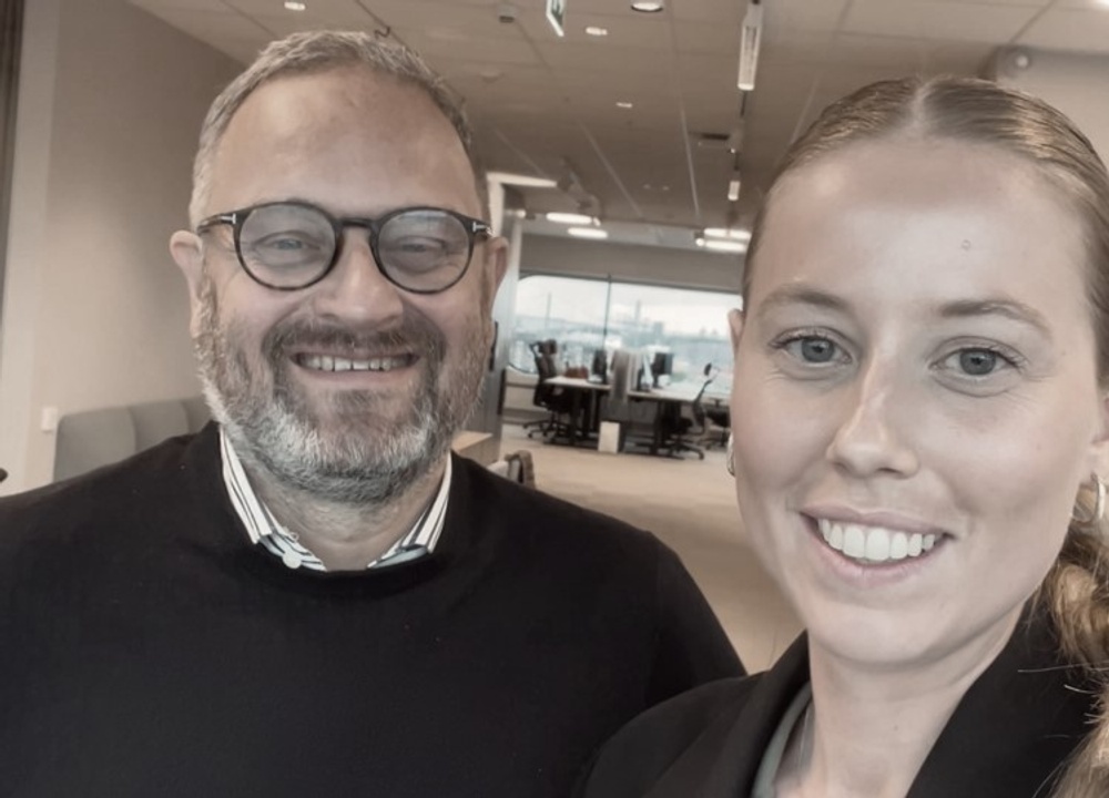 Rikard och Jessica på Ekan Management 