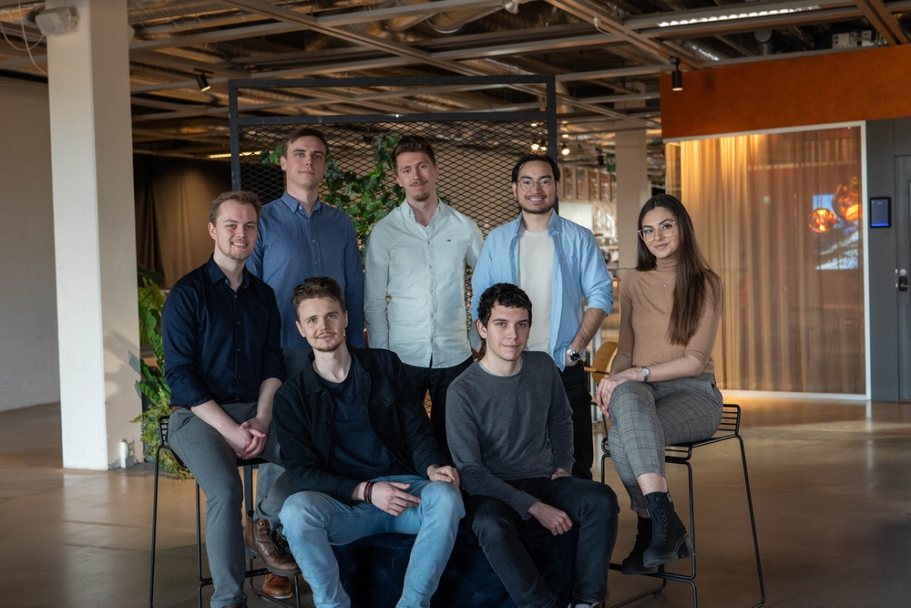 Teamet bakom den Jönköpingsbaserade Startup:en VISS.AI