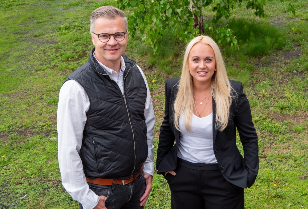 Jonas Dahlberg, vd Nolia och Ellinor Thörngren, vd och projektledare på StoryAct Agency.