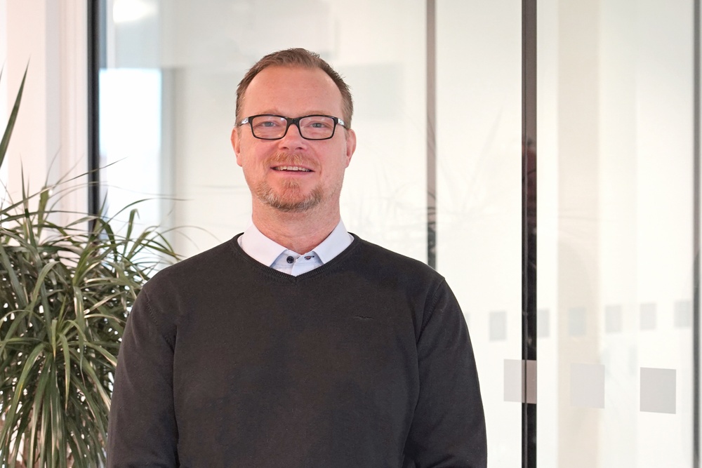 Lars Persson, försäljningschef region mitt på Ohlssons 