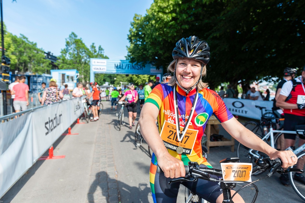 Målgång efter Vätternrundan 100 km.

Foto: Petter Blomberg