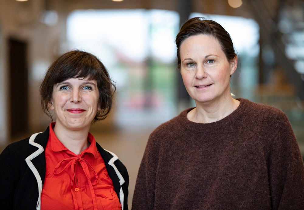 Åsa Ågren och Beatrice Hedelin, CSR, Karlstads universitet.