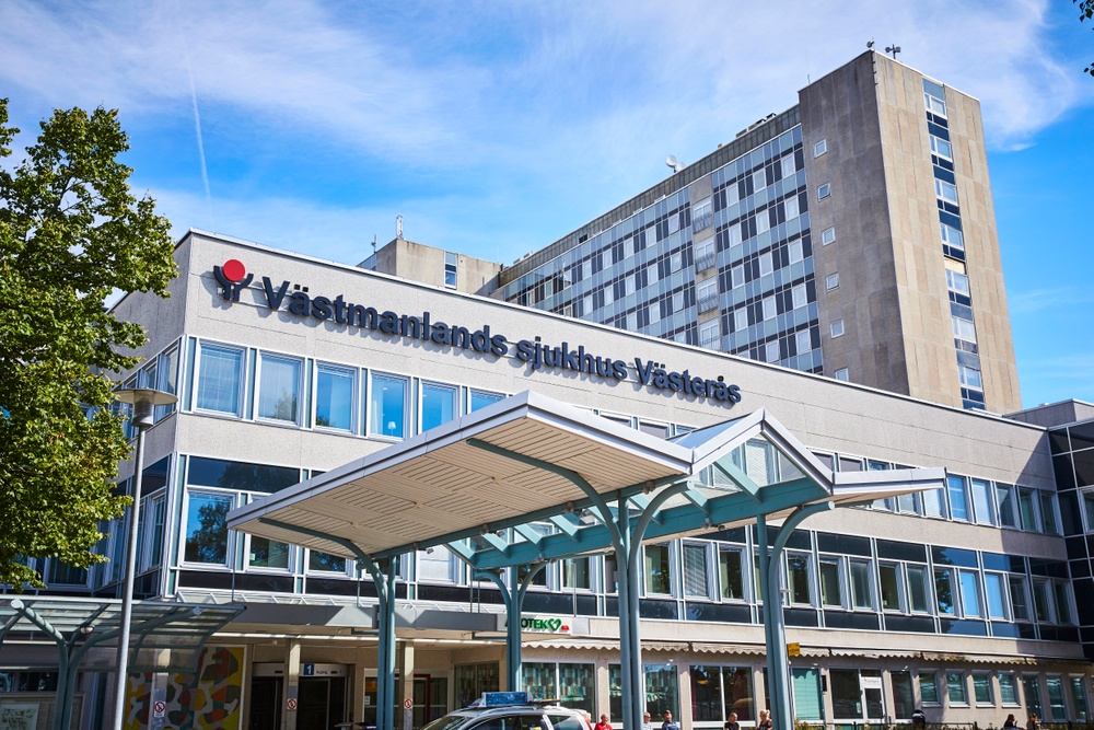Västmanlands sjukhus Västerås huvudentré