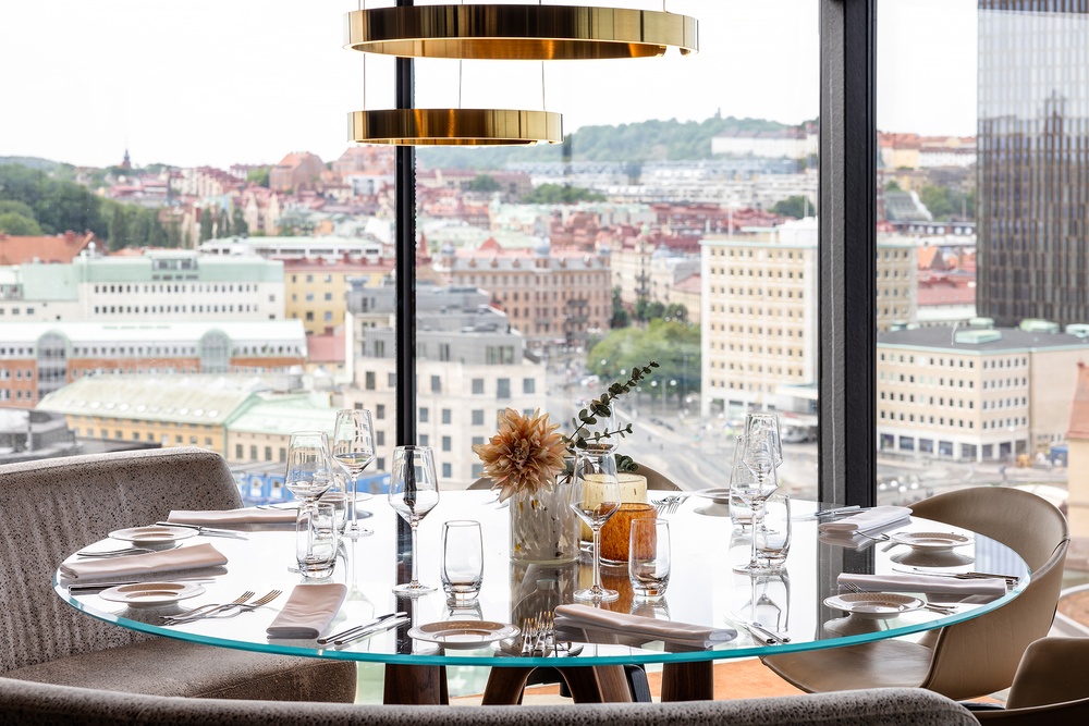 View Skybar & Restaurant at Hotel Riverton Gothenburg