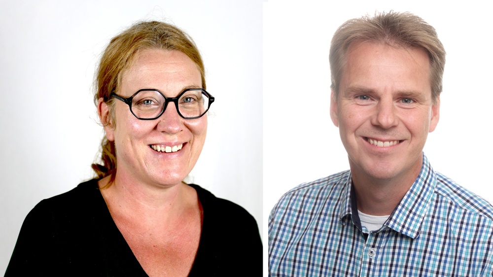 Linda Esseholt Hermansson Skara och Thomas Andersson HS.jpg