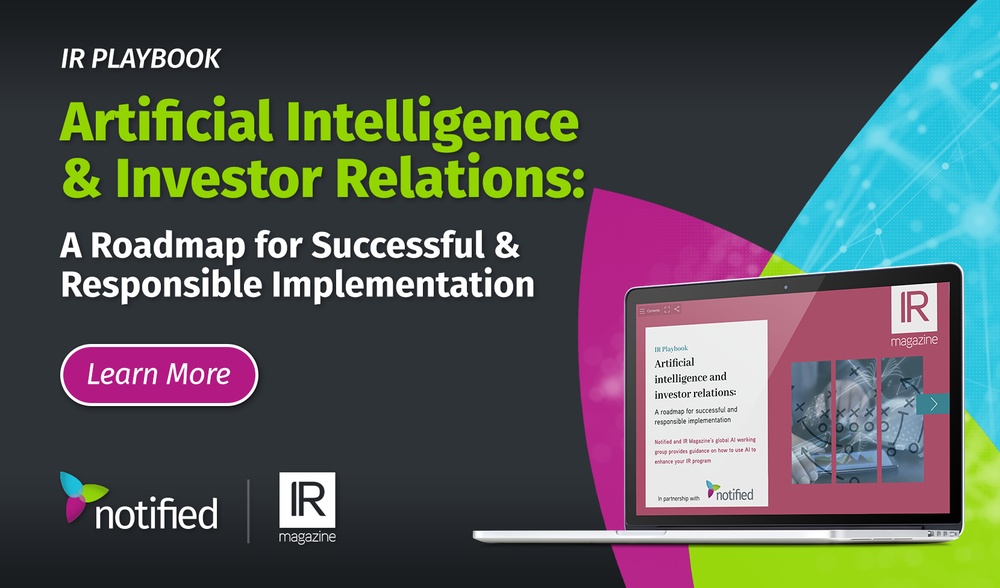 Artificial Intelligence and Investor Relations: A Roadmap for Successful and Responsible Implementation