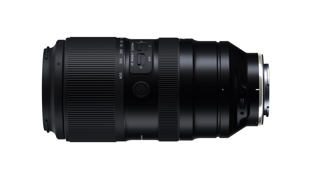 Tamron 50-400mm F:4.5-6.3 Di III VC VXD product photo a067_sideview_20220517
