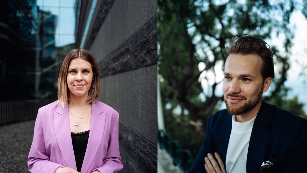 Emma Blomdahl Wahlberg, kommunikationsansvarig på Generation Pep
Marcus Börjel, strateg digitala medier och founder Brandyne